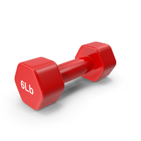 Dumbbell 6lb PNG & PSD Images