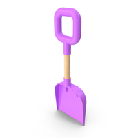 Beach Shovel Violet PNG & PSD Images