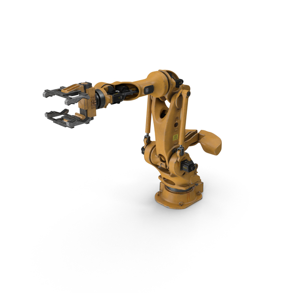 Large Payload Robot With Gripper Attachment PNG & PSD Images