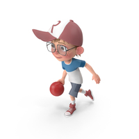 Cartoon Boy Harry Bowling PNG & PSD Images