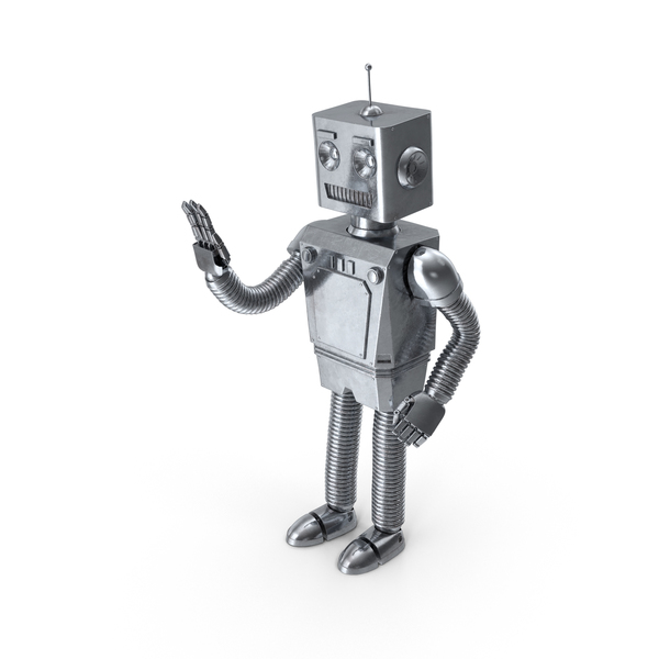 Robot Waving PNG & PSD Images