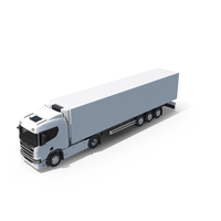 Box Trailer Truck PNG & PSD Images