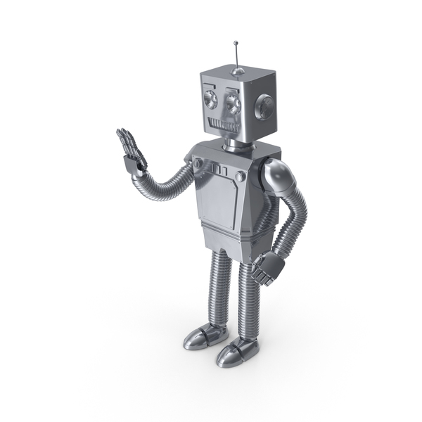 Robot Waving PNG & PSD Images