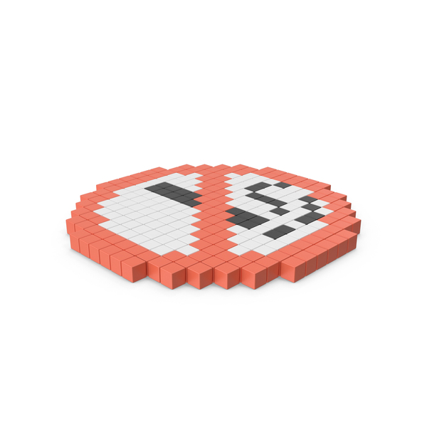 No Smoking Sign Pixelated PNG & PSD Images