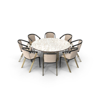 Longhi Manfred Dining Set PNG & PSD Images