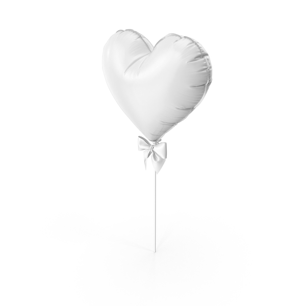 pix White Heart Png 3D heart balloon png images psds for