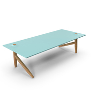 Desk Wood and Glass PNG & PSD Images
