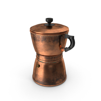Copper Coffee Pot PNG & PSD Images