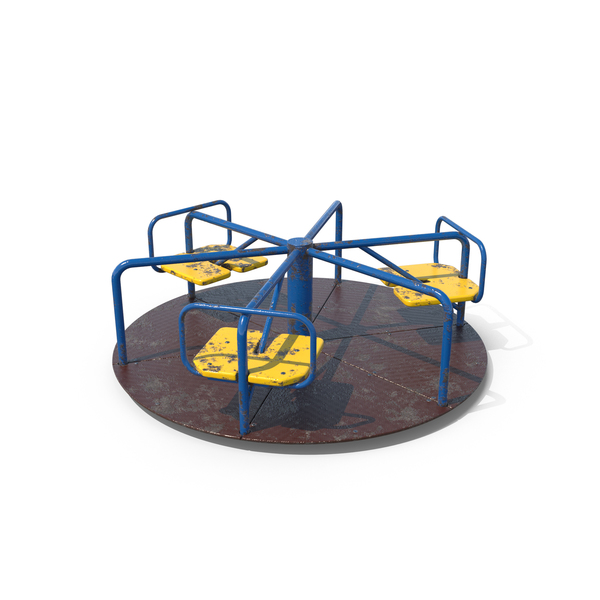 Playground Carousel Dirty PNG & PSD Images