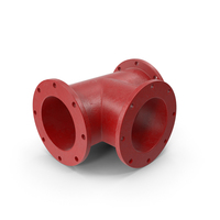 Industrial Pipe Tee PNG & PSD Images