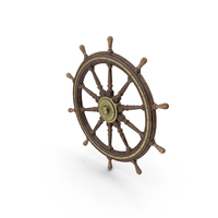 Ship's Steering Wheel PNG & PSD Images