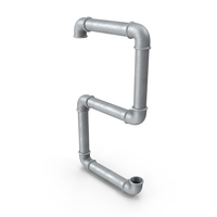 Galvanized Steel Pipe Number 2 PNG & PSD Images