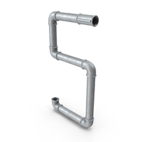Galvanized Steel Pipe Number 5 PNG & PSD Images