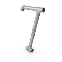 Galvanized Steel Pipe Number 7 PNG & PSD Images