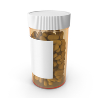 Bottle of Pills PNG & PSD Images