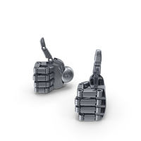 Robot Hands Thumbs Up PNG & PSD Images