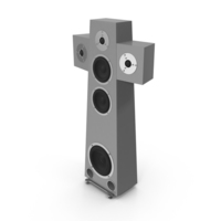 High End Speaker Grey PNG & PSD Images