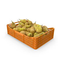 Conference Pear Crate PNG & PSD Images
