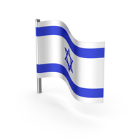 Israel Cartoon Flag PNG & PSD Images