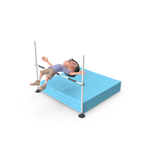 Cartoon Boy Jack High Jump PNG & PSD Images
