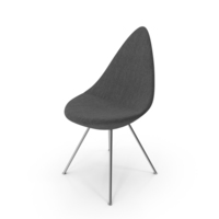 Fritz Hansen Drop Chair PNG & PSD Images