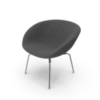 Fritz Hansen Pot Lounge Chair PNG & PSD Images