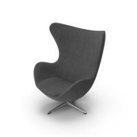 Fritz Hansen Egg Lounge Chair PNG & PSD Images