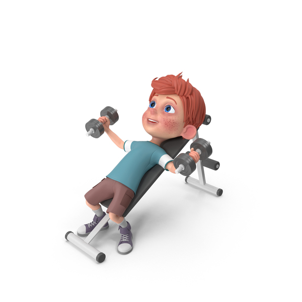 Fitness Cartoon Png Image Download - Exercising Cartoon Images Png