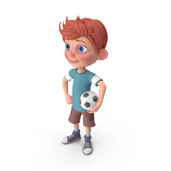 Cartoon Boy Charlie Playing Soccer PNG Images & PSDs for Download |  PixelSquid - S11214321A