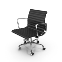 Eames Aluminum Management Chair PNG & PSD Images