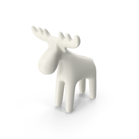Porcelain Reindeer PNG & PSD Images