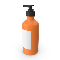 Push Bottle Orange PNG & PSD Images