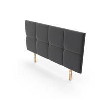 Headboard Charcoal PNG & PSD Images