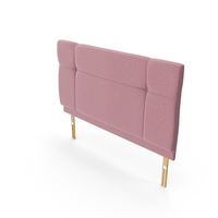 Headboard Blush PNG & PSD Images