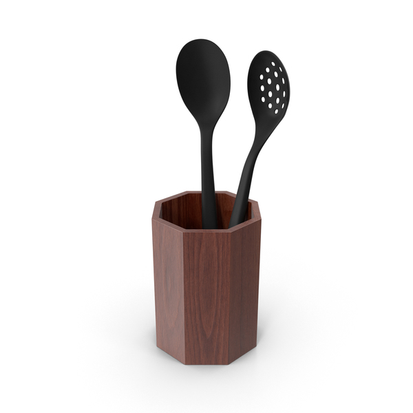 Loon Peak® Acacia Wood Utensil Holder