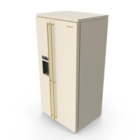 Fridge Colonial Two Doors PNG & PSD Images