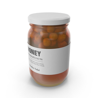 Hazelnuts In Honey PNG & PSD Images