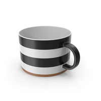 Luna Black and White Mug PNG & PSD Images