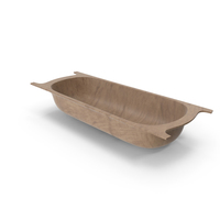 Antique Wooden Container Large PNG & PSD Images