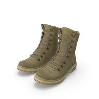 Coyote Military Boots PNG & PSD Images