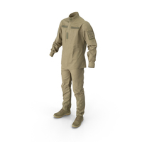 Military Uniform With Boots PNG & PSD Images