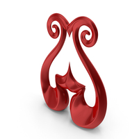 Abstract Figure Red PNG & PSD Images