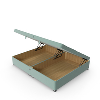 Bed Base Open Mint PNG & PSD Images