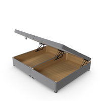 Bed Base Open Grey PNG & PSD Images