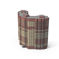 红砖建筑PNG和PSD图像