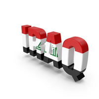 Iraq Text PNG & PSD Images