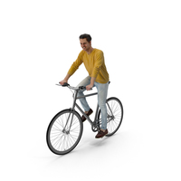 男子自行车PNG和PSD图像