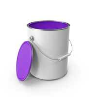 Open Paint Can PNG & PSD Images