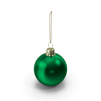 Christmas Ball Green PNG & PSD Images