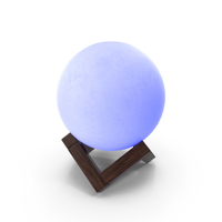 Luminous Decorative Ball Blue PNG & PSD Images